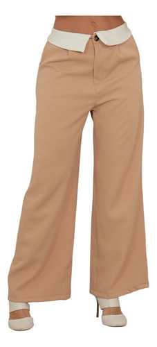Calça Pantalona Social Alfaiataria Elegante Cós Alto Luxo  