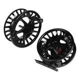 Reel Mosca Fly Kunnan Strobel 7/8 Spool Extra Funda Neoprene Color Negro Lado De La Manija Derecho/izquierdo