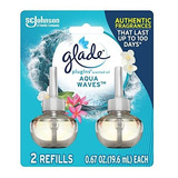 Recambio Ambientador Glade Plugins, Oceano 1.34oz, 2 Und