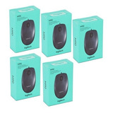 5 Pzas. Mouse Optico Usb Logitech M90 Negro