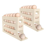 Organizador De Huevos De 2 Piezas Para Almacenamiento De Hue