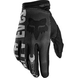 Guantes Fox 180 Illmatik 2021 Color Negro / Gris Talla M