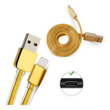 Cable Cargador Tipo C Usb Carga Rapida Anti Rotura Resistent