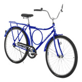 Bicicleta Houston Super Forte Cp Contra Pedal Aro 26 Azul