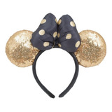 Diadema De Princesa Con Lentejuelas Y Orejas De Mickey Con L