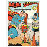 Hq Batman Superman - Invictus Nº 18 - 3º Serie Ebal 1968