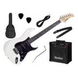 Kit Guitarra Waldman Street St-111 + Amp E Acessórios - Cor St-211 Sv