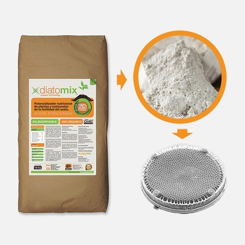 Diatomix 2kg Algas Fosilizadas Potencializa Aplicaciones