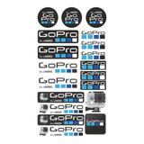 Gopro Kit De Stickers Personaliza Tu Moto Auto 19 Piezas P1