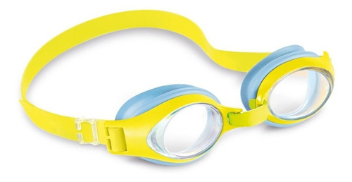 Lentes De Agua Intex Natación Junior Edad 3-8 Amarillo /bamo