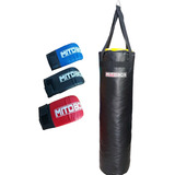 Kit De Boxeo Completo / Bolsa 1mt+relleno+guantin Fit Point 