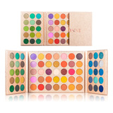 Paleta De Sombras De Ojos De 65 Colores, Conjunto De Maquill