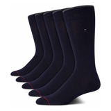 5 Pares De Medias Tommy Hilfiger Para Hombre Azul Navy