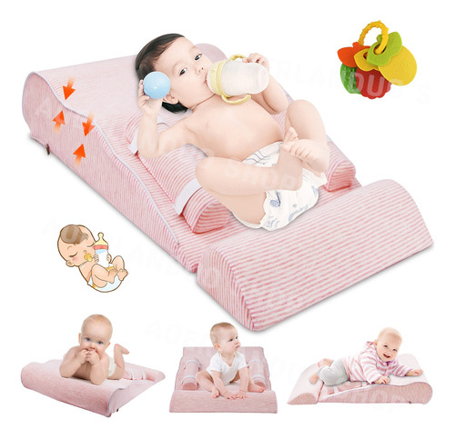 Cojin Almohada Antireflujo Bebe Colchon Bebe Desmontable