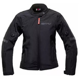 Campera Moto Stav Ladyurban Prot Windblock Shock Control T M