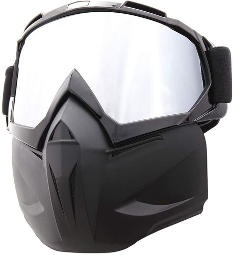 Mascara Antiparra Casco Abierto Paintball Moto Protector Ski