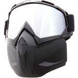 Mascara Antiparra Casco Abierto Paintball Moto Protector Ski
