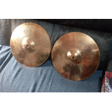 Pratos Chimbal Hi Hat 14 Zildjian Planet Z