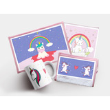 Set De Jardin Personalizado - 4 Piezas - Unicornio