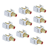 Conector De Inserción Rca Keystone Jack Hembra Snap In Ada,