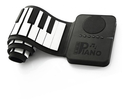 Piano Teclado Organeta Portatil Felxible Plegable37 Teclas 