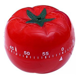 5 Temporizador De Cocina De Tomate Lindo, Reloj Mecánico De