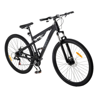 Bicicleta De Montaña Doble Suspensión Rodada 29 Aluminio Color Negro | Meses sin interés