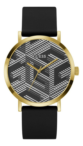 Reloj Guess De Hombre Original Para Caballero Envío Gratis Color De La Correa Negro3