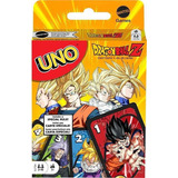 Juego Cartas Uno Dragón Ball Z Goku Vegeta Trunks 