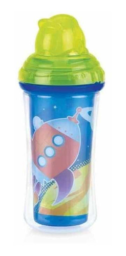 Vaso Térmico Clik-it Popote Nuby 9oz Planetas