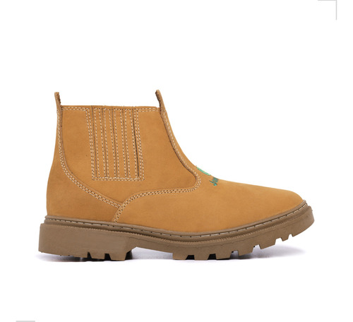 Bota Botina Country Sola Tratorada Palmilha Em Gel Envio Já