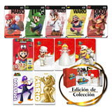 11 Tarjetas Nfc Amiibo - Mario Odyssey + Empaque Oficial