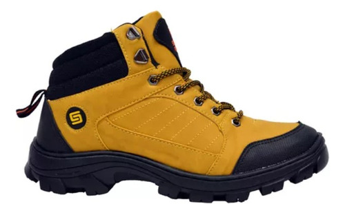 Zapatos Borcegui Trekking Senderismo Hombre Star Flex 1021