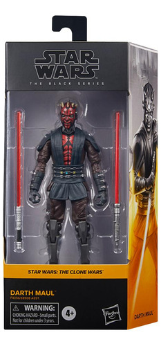 Boneco Star Wars The Black Series Darth Maul F4356 Hasbro