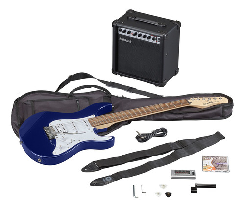 Kit De Guitarra Y Amplificador Yamaha Gigmaker Eg112 Gpiimb