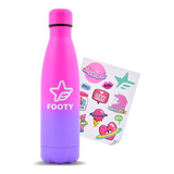 Botellita Térmica Footy Batik Con Stickers Personalizable