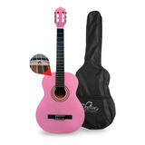 Guitarra Clasica 39 C / Funda / Alma / Pink / 8451