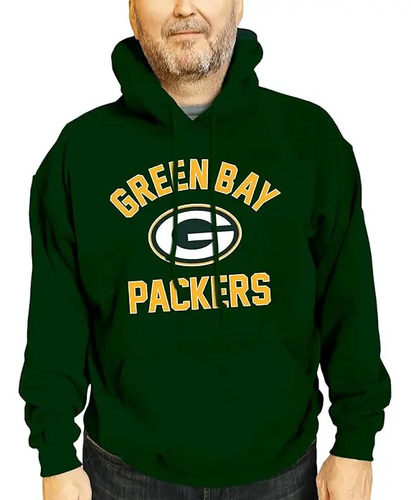 Sudadera Con Gorro Green Bay Nfl Gameday Team Fan Apparel
