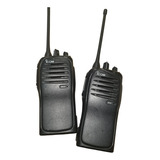 2 Radios Icom Ic-f4013 60km Profesional Cargador, Clips