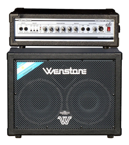 Amplificador Bajo Wenstone Be2200h Cabezal Caja B210e