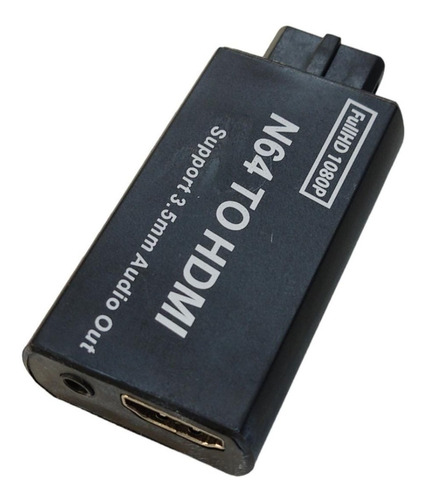 Conversor Adaptador Hdmi N64 Nintendo 64 Gamecube Gc Novo