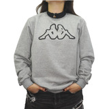 Kappa Buzo - Logo Airi Crew Sweat Grey