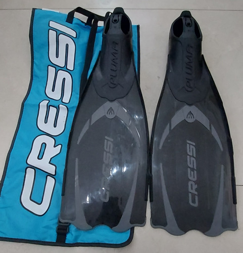 Aletas Cressi Pluma Patas Rana Buceo Snorkel Apnea Talle 44