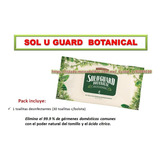  Sol-u-guard Botanical Paquete De 30 Toallitas Multiusos