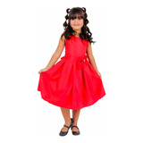 Vestido Infantil Roupa De Menina Rodado Moda Evangélica Luxo