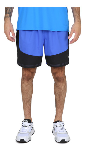 Short Entrenamiento Puma Favorite Velocity 7 Hombre En Azul