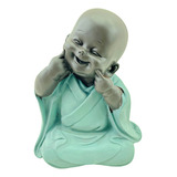 Figura Buda Bebe Sonriente 7cm Deco Interior Adorno Zn