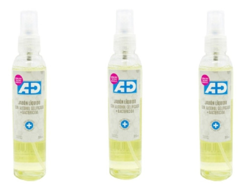 Jabon De Manos Anticéptico En Spray 100ml - Pack X3