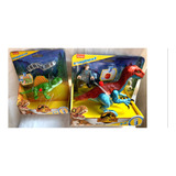 Imaginext Jurassic World Therizinosaurus & Owen Y Dimetrodon