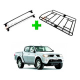 Barra Porta Equipaje Mitsubishi L200 09 A 2016 + Parrilla Dk